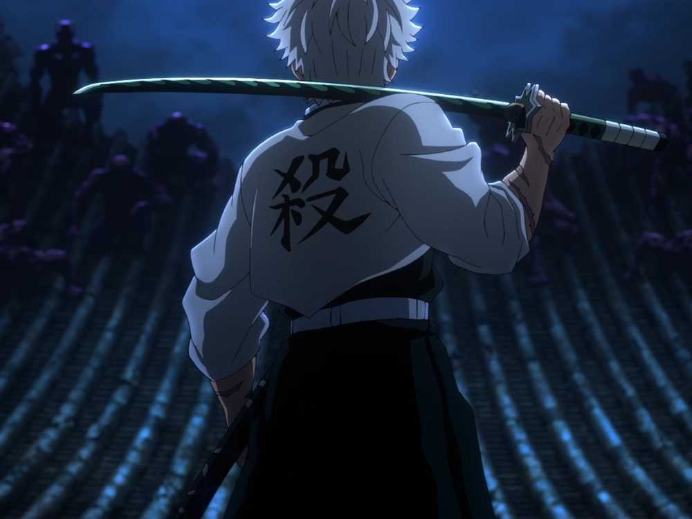 Sanemi phong trụ anh hùng dũng mãnh nổi bật