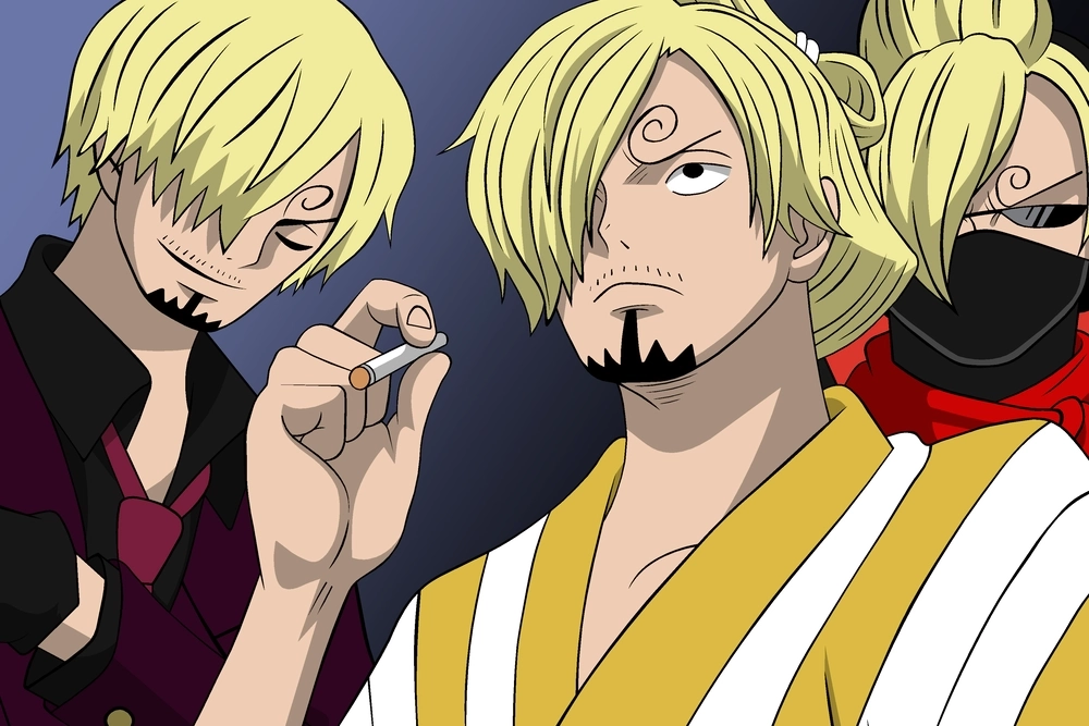 Sanji mê gái với tính cách lãng mạn và hài hước riêng biệt