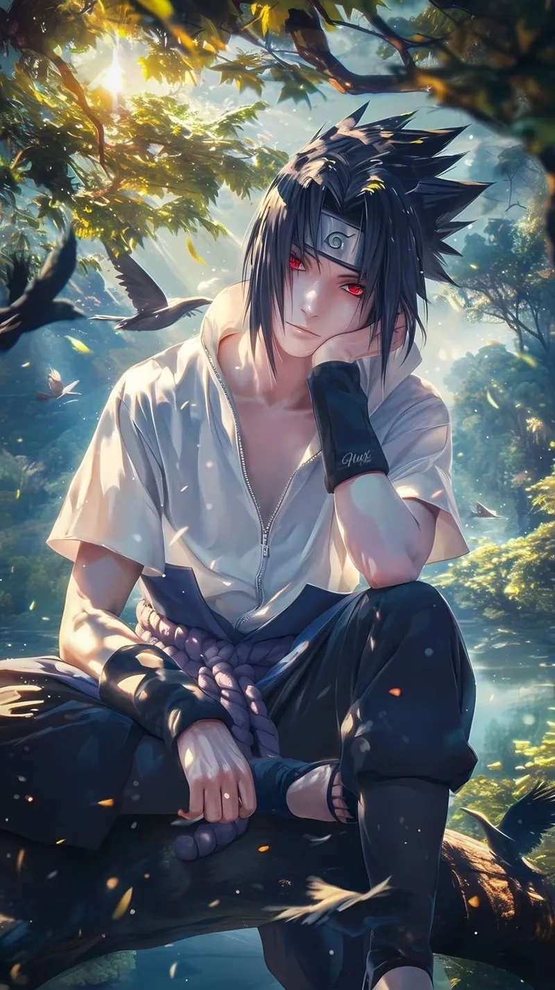 Sasuke avatar biểu tượng phong cách mạnh mẽ thu hút fan
