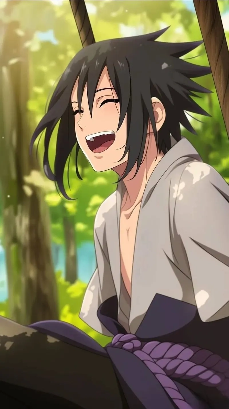 Sasuke chân truyền dòng máu Uchiha quyền lực