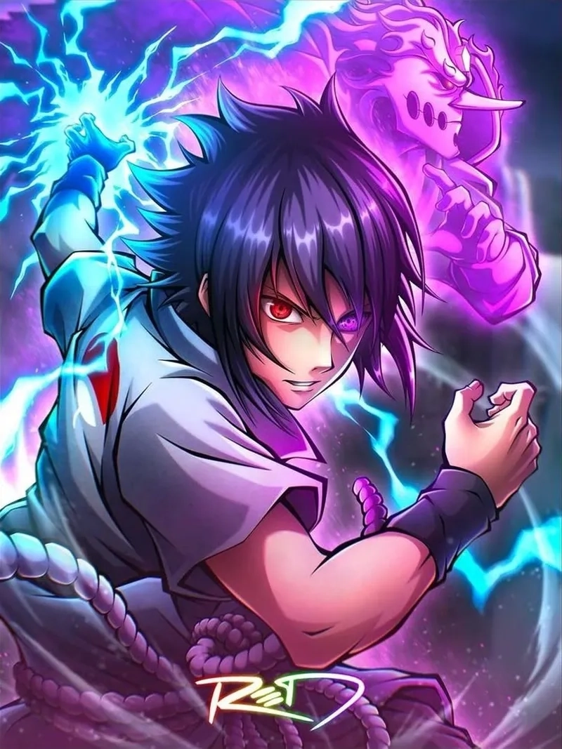Sasuke anime hình tượng sống động và cuốn hút người xem