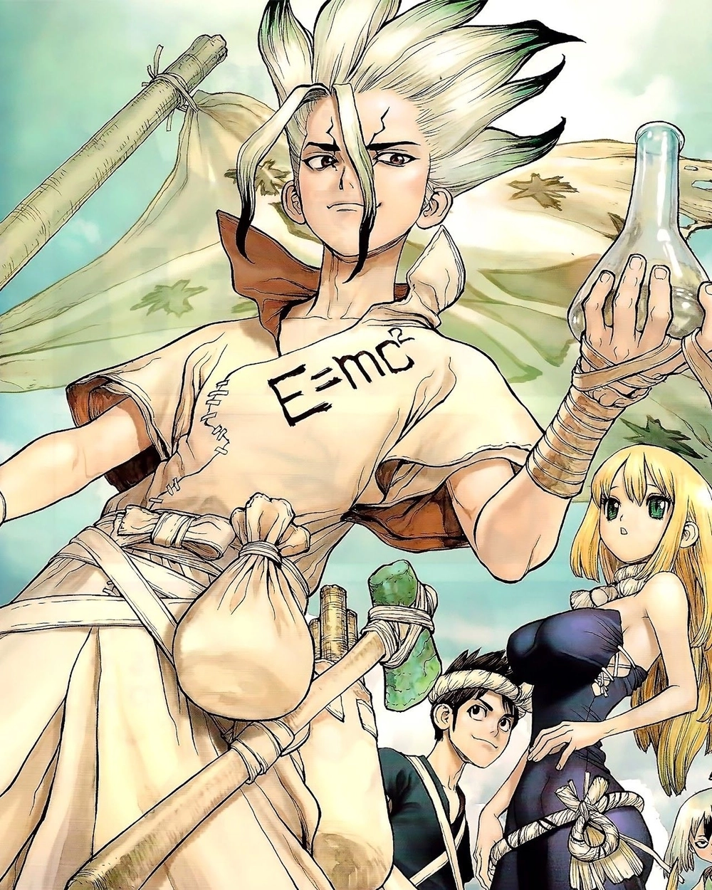 Senku Dr Stone biểu tượng trí tuệ và ý chí kiên cường