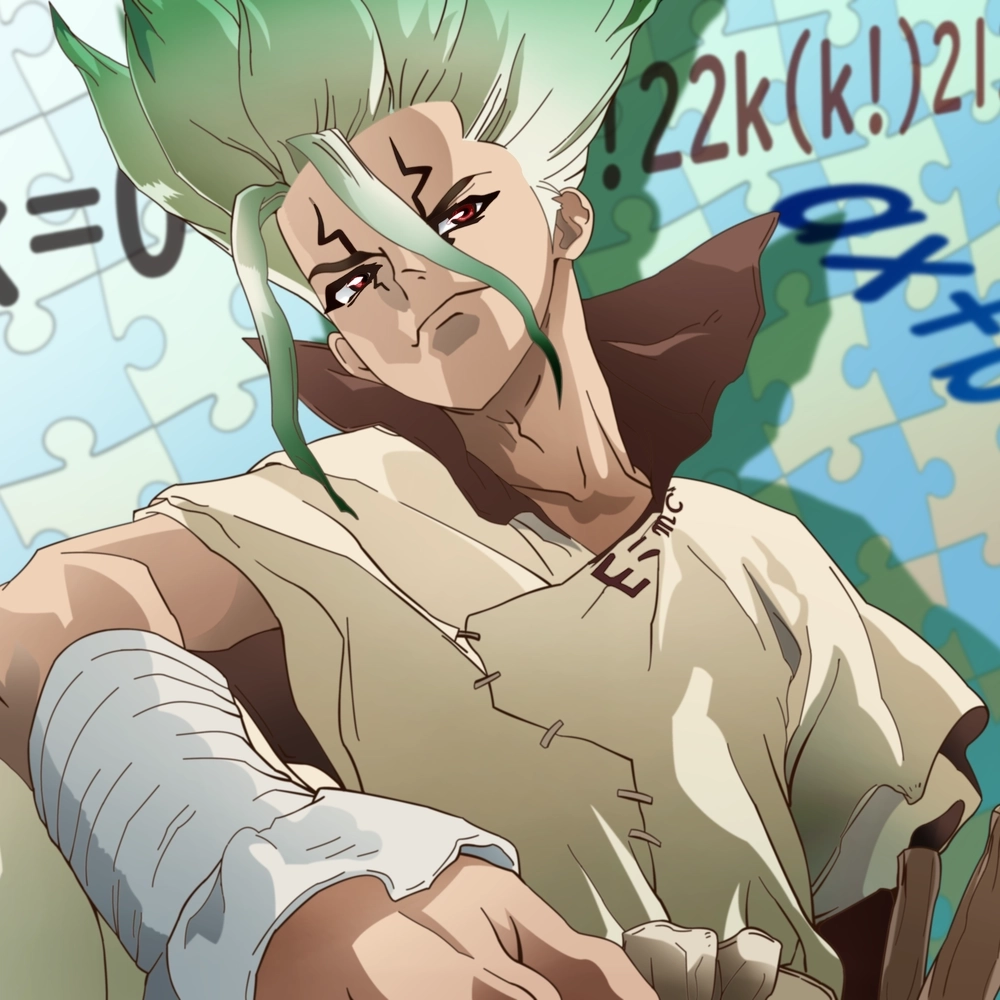 Senku avatar biểu tượng phong cách thông minh nổi bật