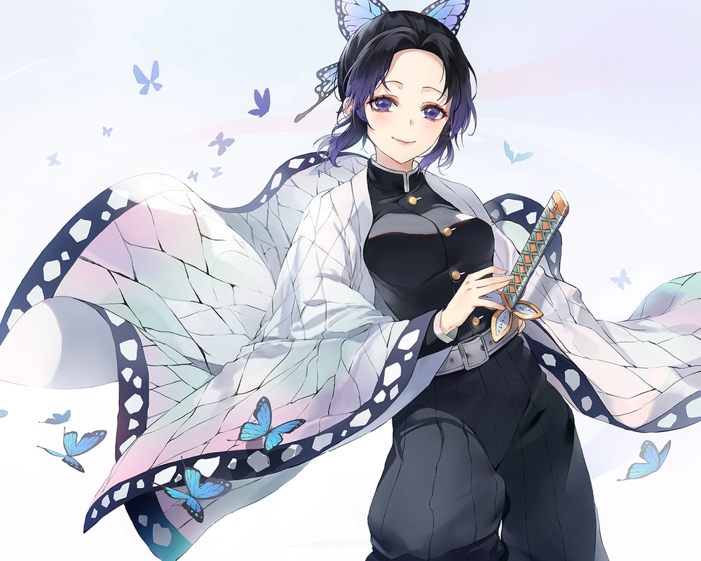 Shinobu là Trùng trụ, nổi bật với vẻ ngoài dịu dàng nhưng ẩn chứa sức mạnh đáng gờm