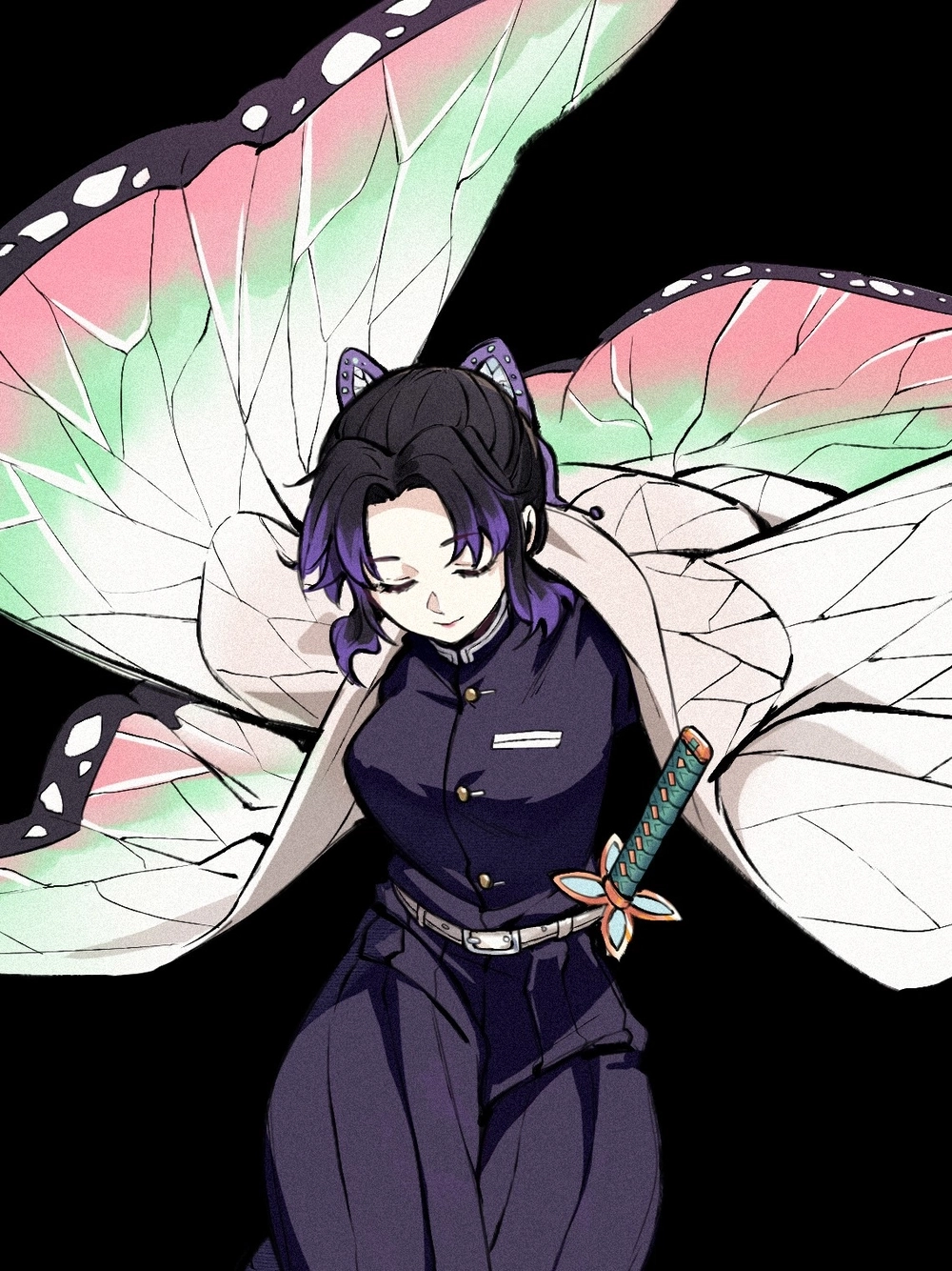 Shinobu ngầu đẹp kết hợp khí chất và sắc hương