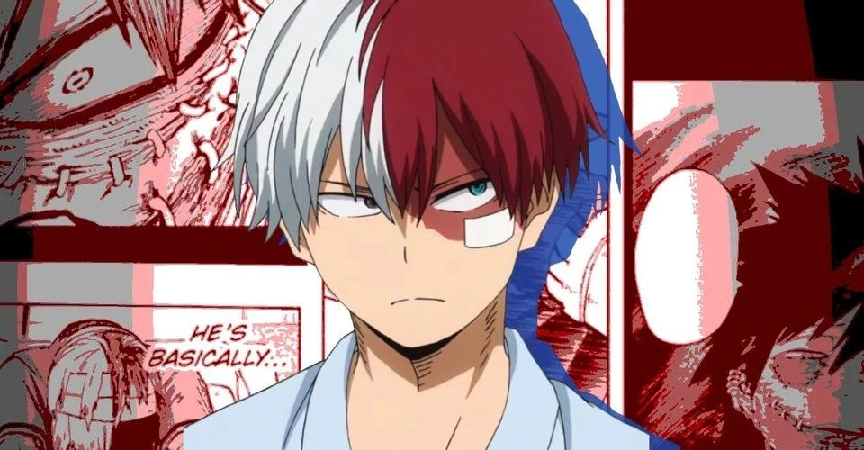 Shoto Todoroki là nhân vật nổi bật trong anime My Hero Academia