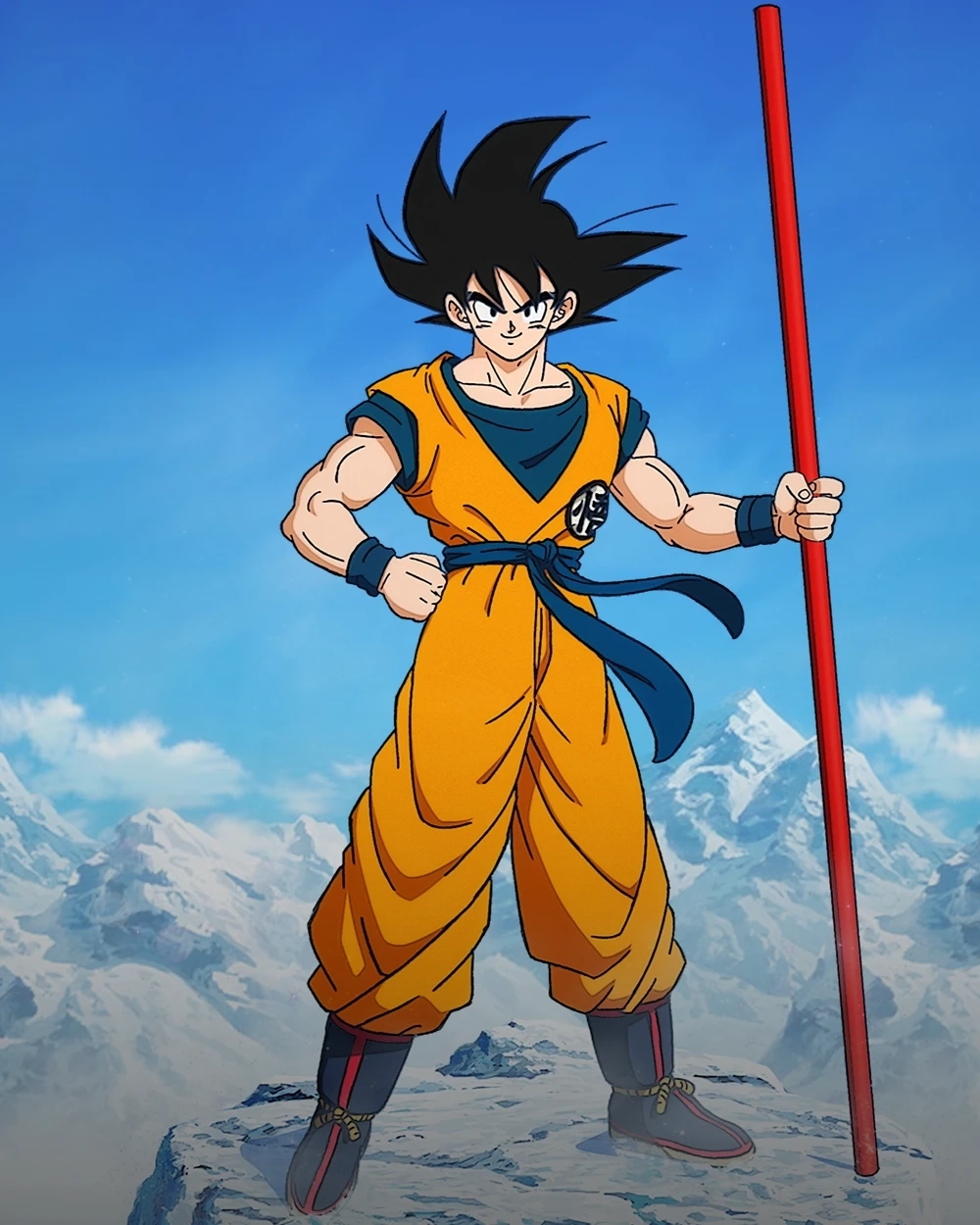 Son Goku nổi bật với sức mạnh phi thường và tinh thần chiến đấu kiên cường