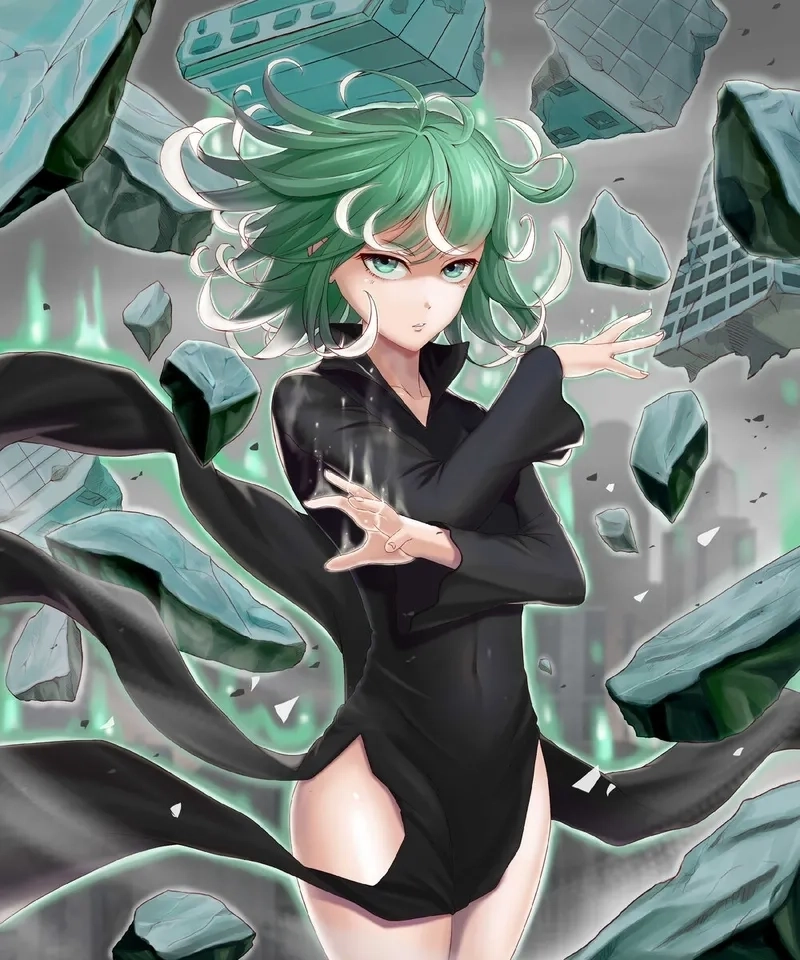 Tatsumaki fanart hình ảnh sinh động và ấn tượng