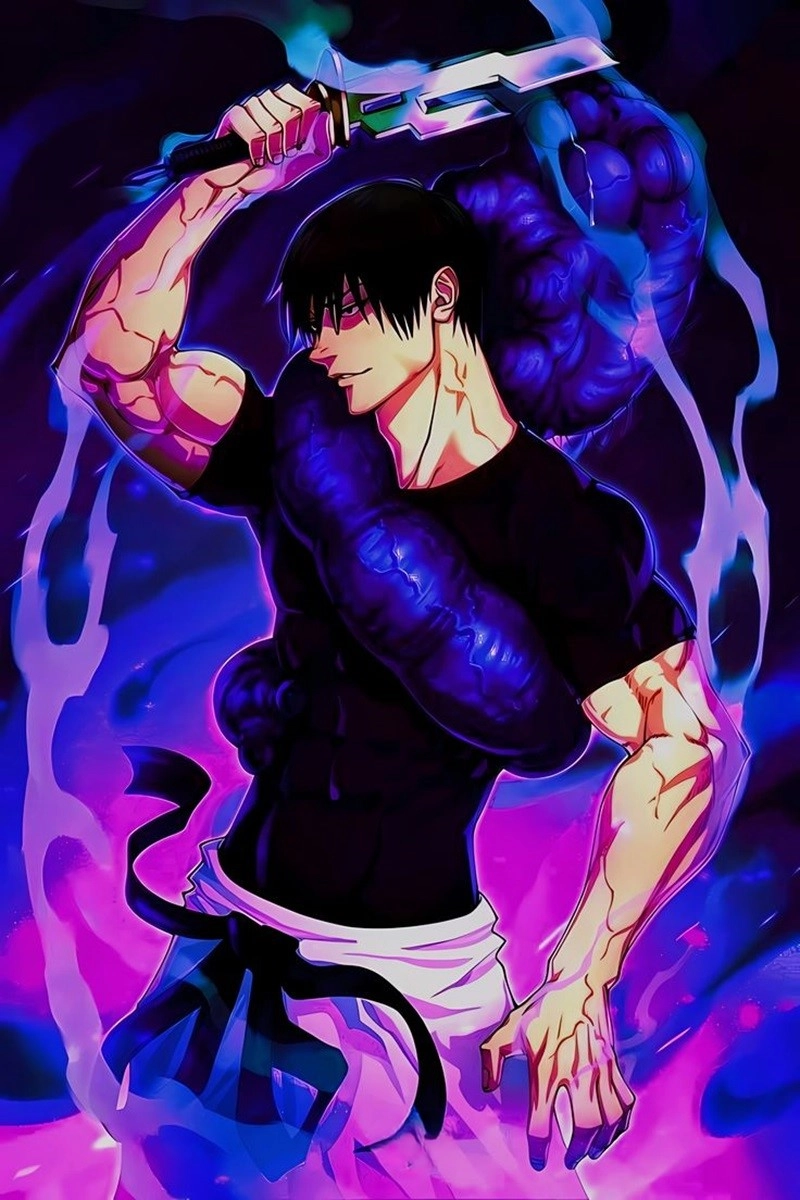 Vẽ Toji tái hiện thần thái đầy cuốn hút