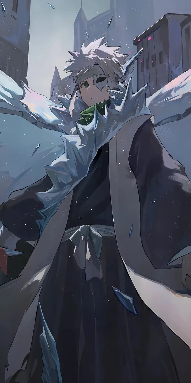 Toshiro Bleach khắc họa cá tính mạnh mẽ và khí chất phi thường