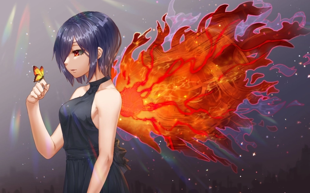 Touka Kirishima Tokyo Ghoul nhân vật để lại ấn tượng sâu sắc