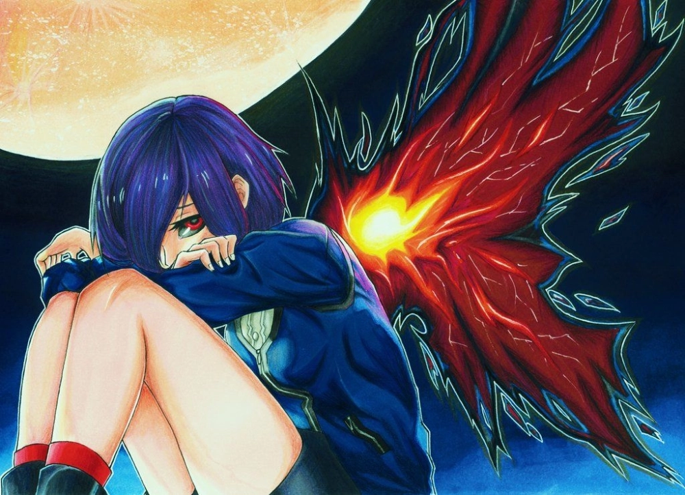 Touka Kirishima anime hành trình đau thương và hy vọng