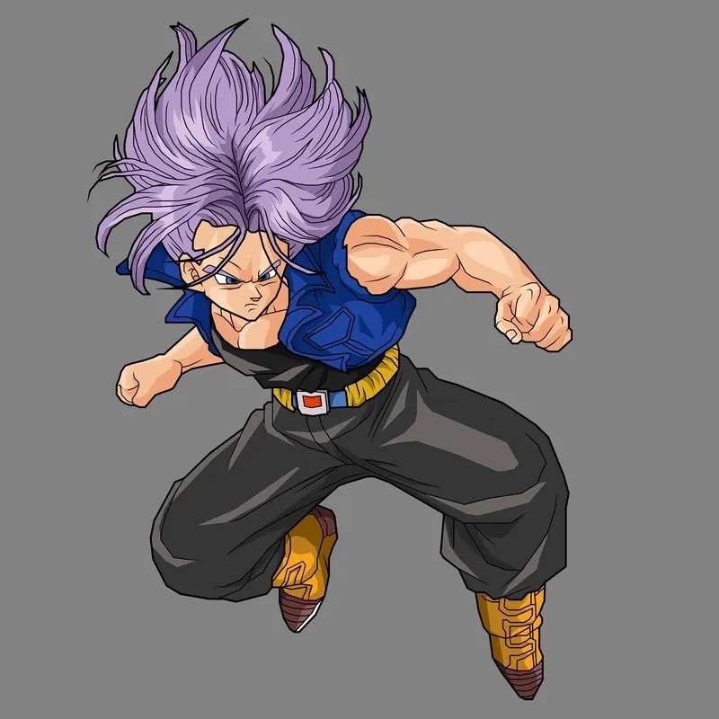 Trunks là con trai của Vegeta và Bulma trong Dragon Ball