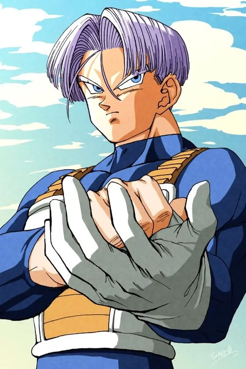 Trunks tương lai chiến binh kiên cường chống lại hủy diệt