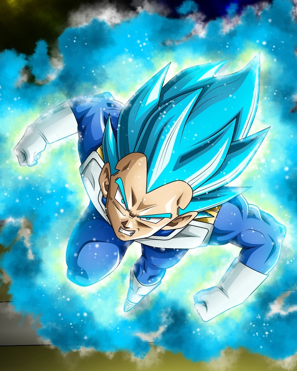 Super Vegeta phiên bản mạnh mẽ vượt mọi giới hạn