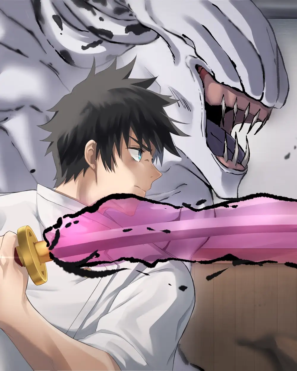 Yuta Okkotsu nhân vật trung tâm Jujutsu Kaisen