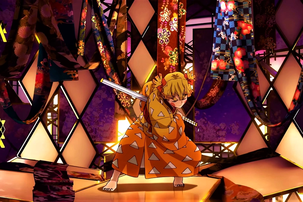 Ảnh Zenitsu đẹp khoảnh khắc sinh động và ấn tượng