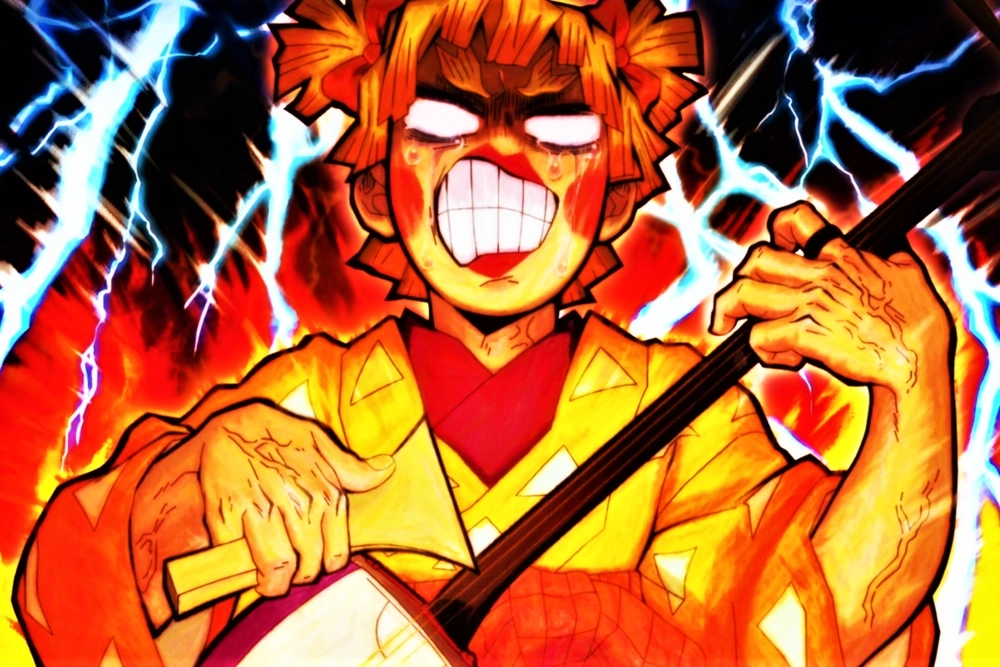 Zenitsu dễ thương biểu cảm ngọt ngào cuốn fan