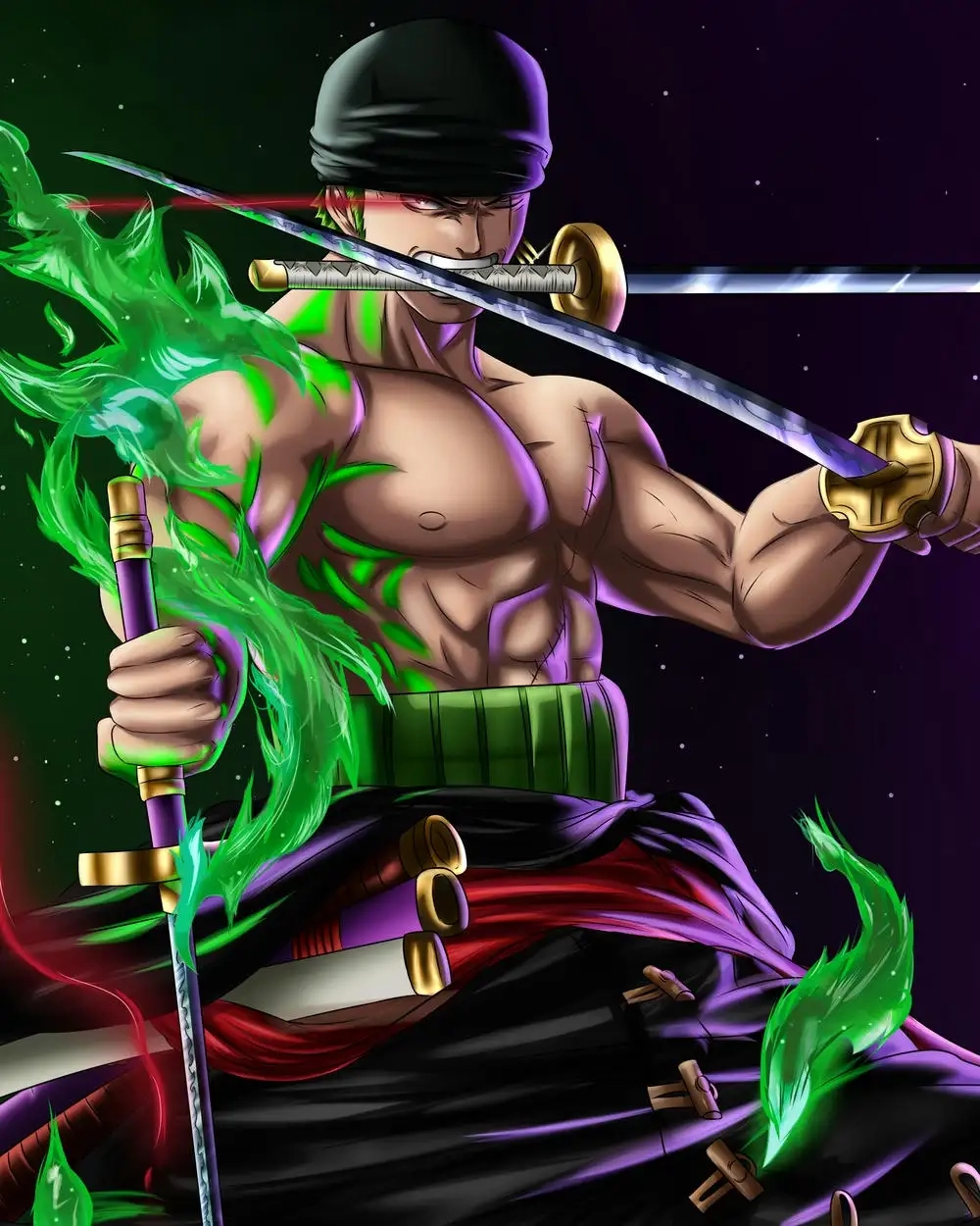 One Piece Zoro là chiến binh trung thành của băng Mũ Rơm