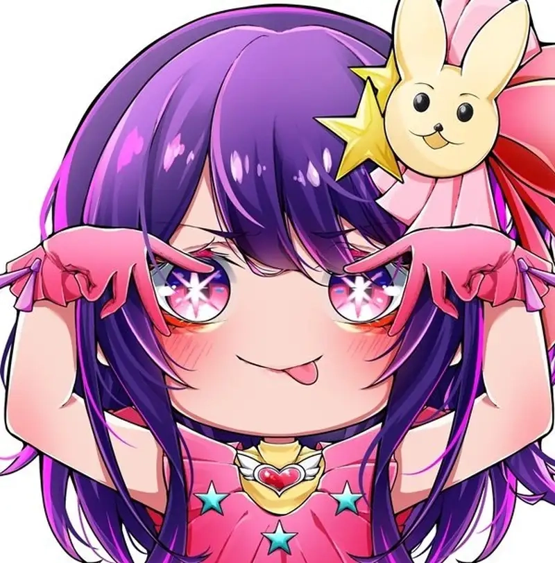 Lưu ngay ảnh Ai Hoshino kiểu chibi dễ thương