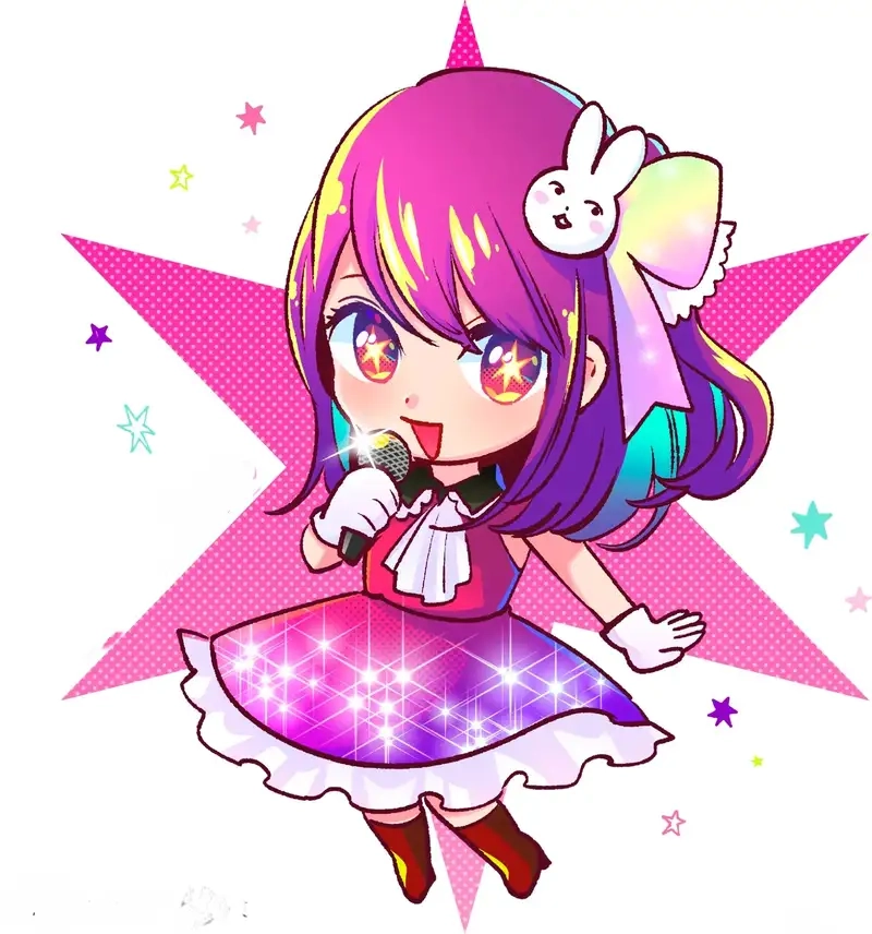 Sáng tạo dễ dàng với chibi Ai Hoshino PNG không nền