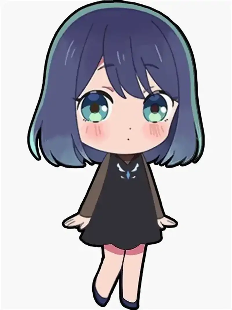 Thưởng thức fanart chibi Akane Kurokawa đẹp mắt