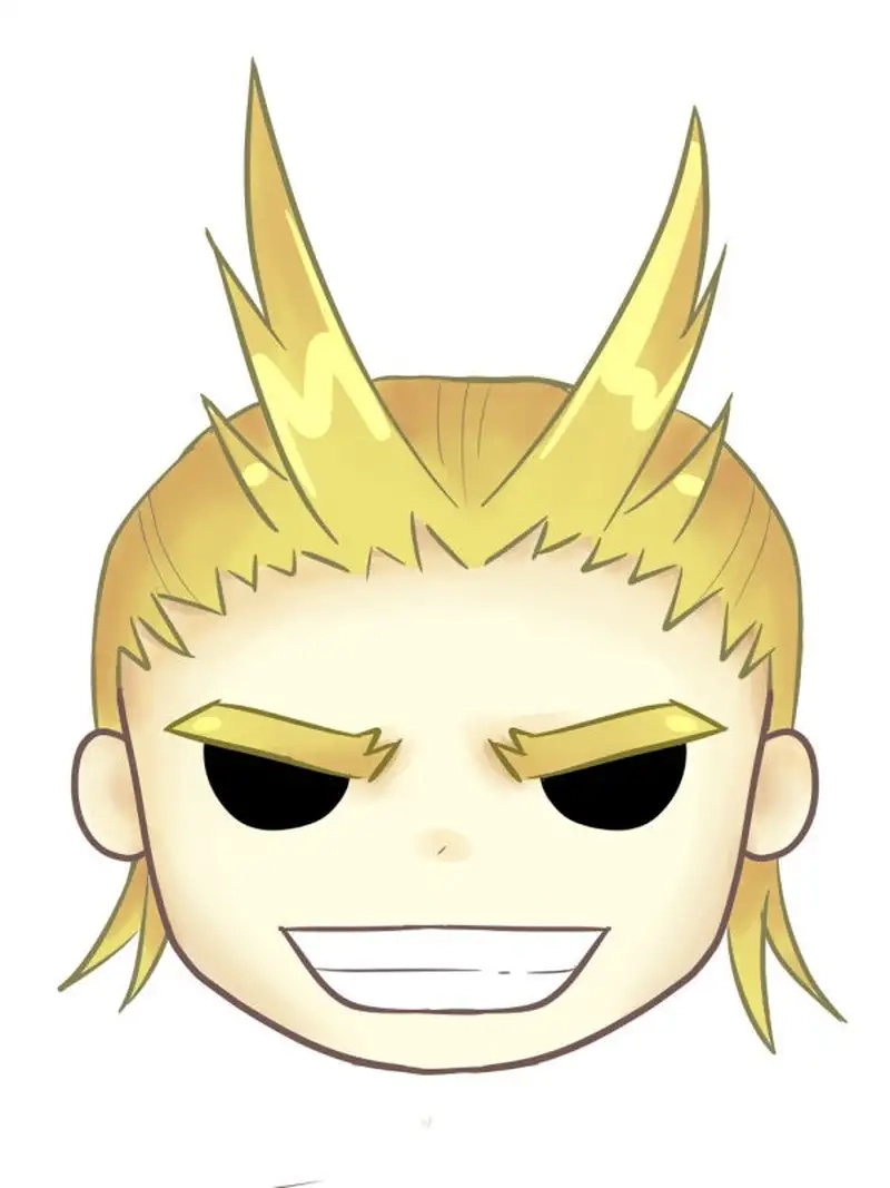 Thả tim cho All Might cute siêu đáng yêu