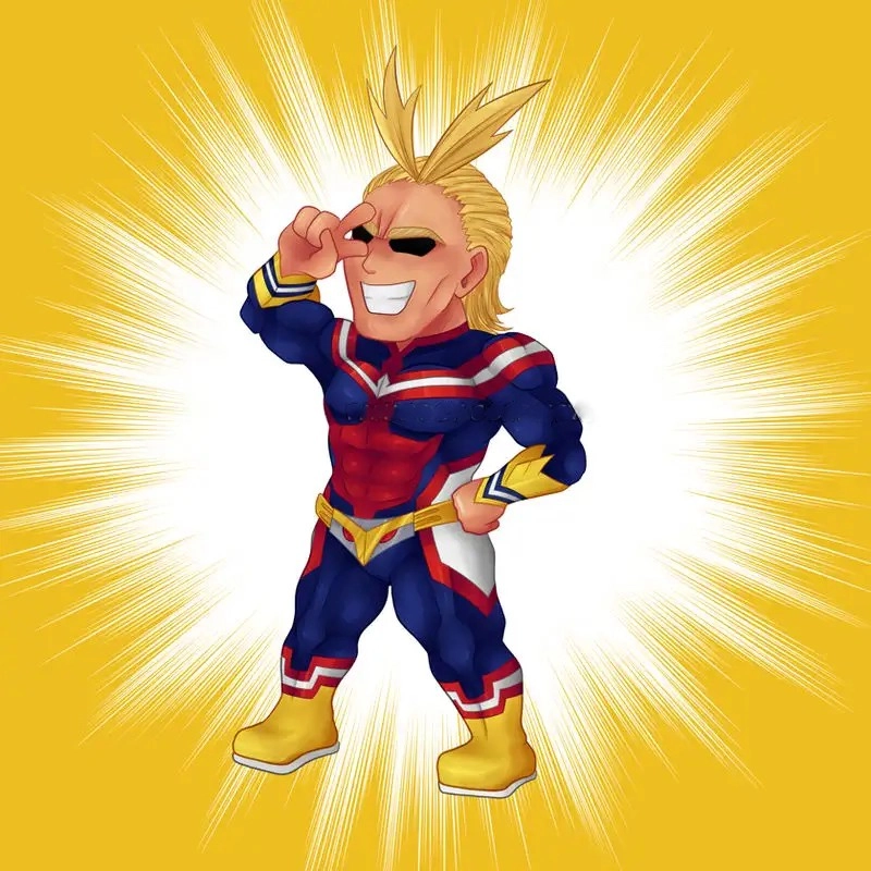 Chibi All Might là như thế nào hấp dẫn fan