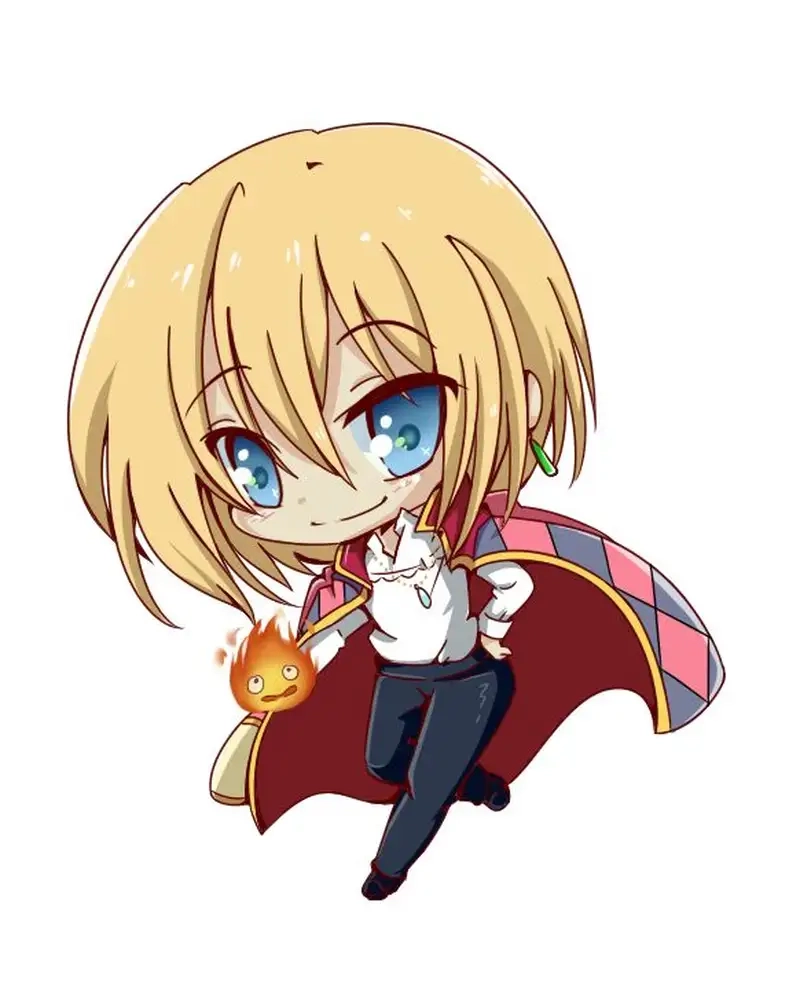 Ảnh chibi Howl là như thế nào đem lại cảm giác thú vị