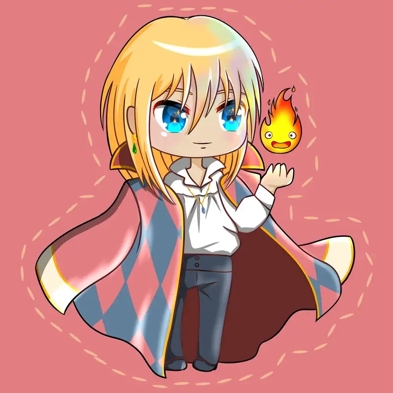 Thế giới chibi Howl Ghibli đầy màu sắc khiến fan mê mẩn