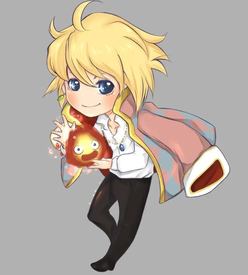 Thưởng thức Howl chibi anime với phong cách hoạt hình cuốn hút