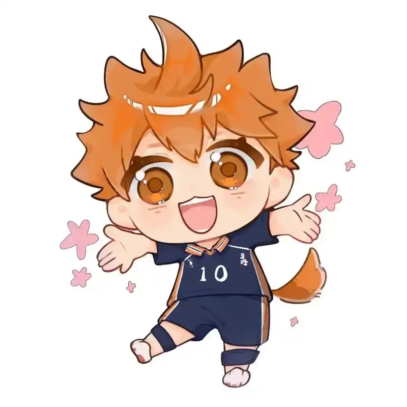 Sức hút từ Hình chibi Hinata Shōyō khiến ai cũng phải mỉm cười