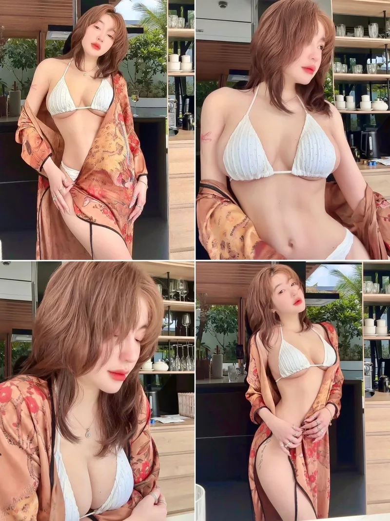 Check ngay ảnh cô gái mặc bikini đẹp đáng yêu mọi góc nhìn