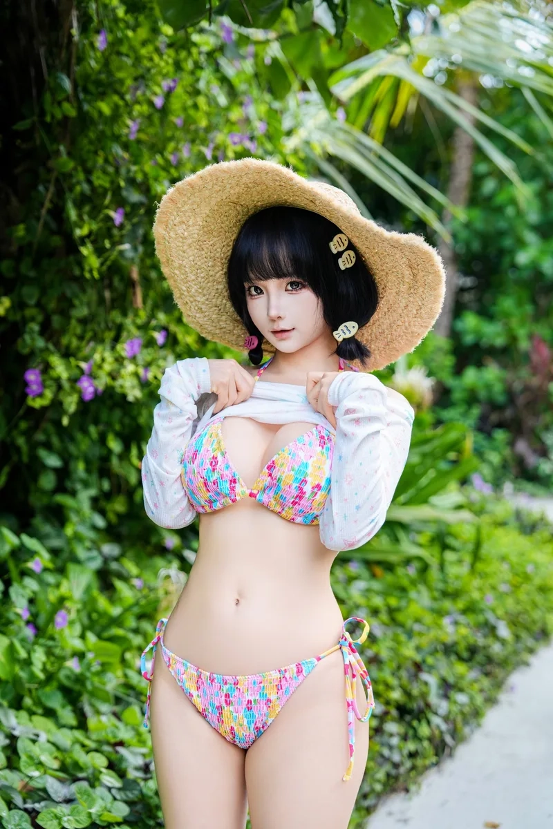 Trọn bộ dễ thương ảnh gái trung mặc bikini