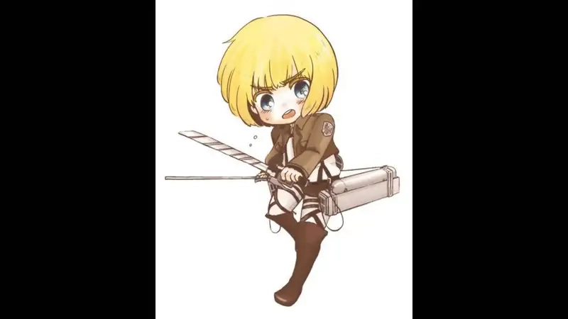 Ảnh chibi Armin là như thế nào