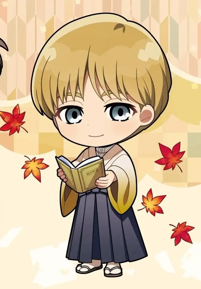 Thưởng thức Armin Arlert chibi anime sống động