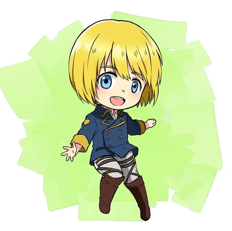 Thỏa sức với Armin Arlert chibi anime siêu xinh