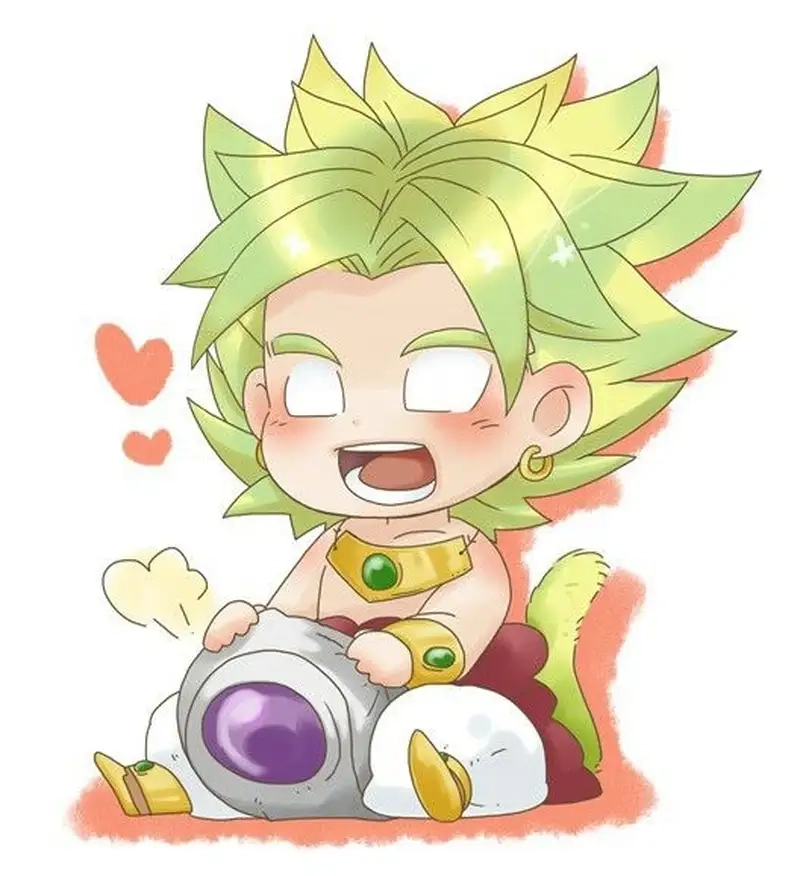 Sưu tập Hình ảnh chibi Broly Naruto đáng yêu