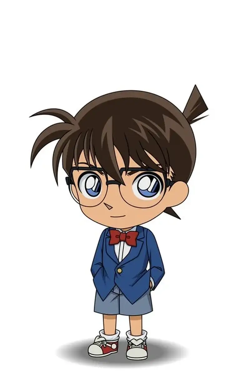 Ảnh chibi Conan Edogawa là như thế nào