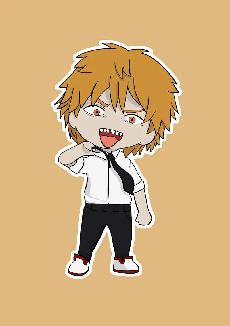 Khám phá Ảnh chibi Denji Chainsaw Man dễ thương