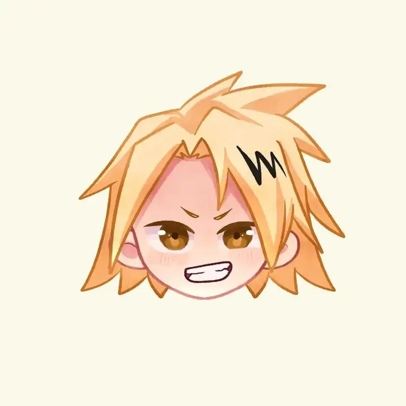 Xem ngay fanart chibi Denki Kaminari phong cách sáng tạo