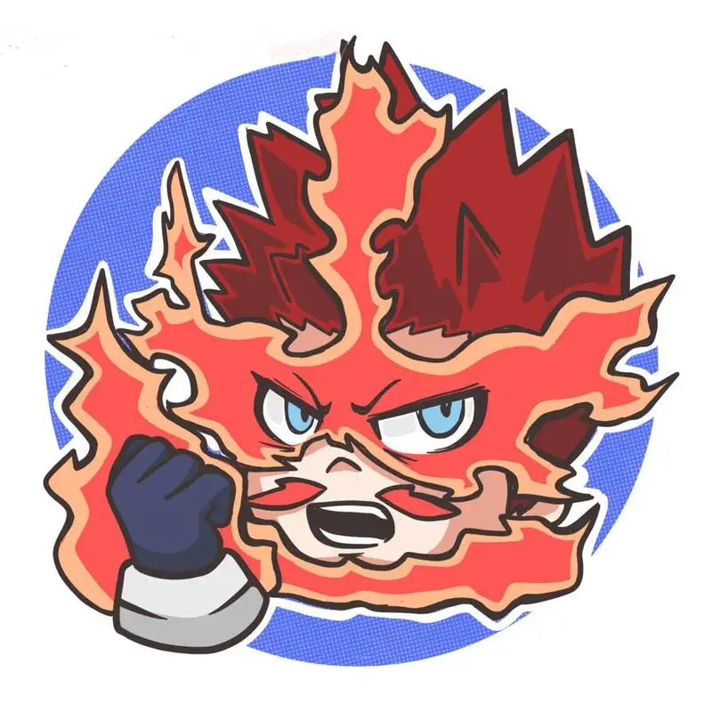 Dùng chibi Endeavor PNG nền trong suốt dễ ghép ảnh