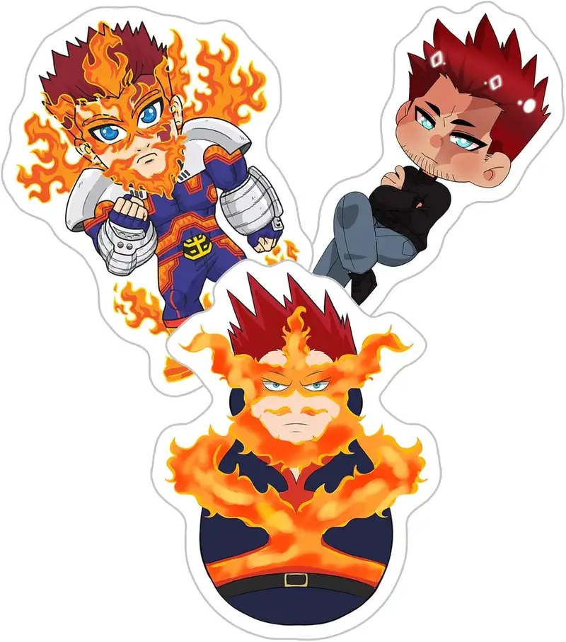 Ngắm nhìn Endeavor chibi cute đáng yêu mọi lúc