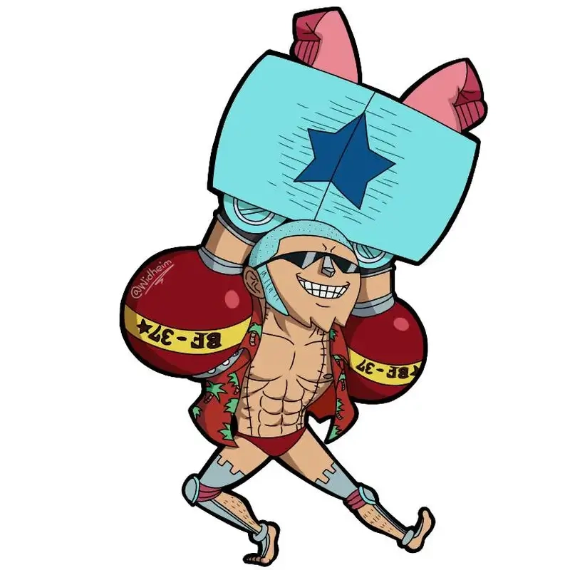 Chiêm ngưỡng Hình Franky Franklin Spy x Family đầy màu sắc vui nhộn