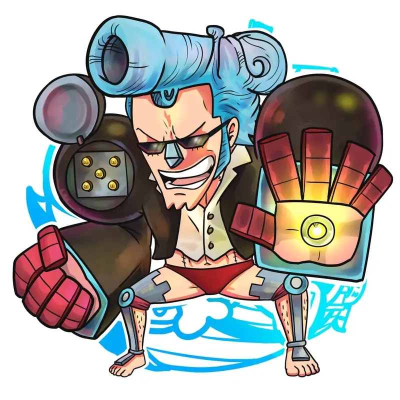 Ảnh chibi Franky Franklin là như thế nào