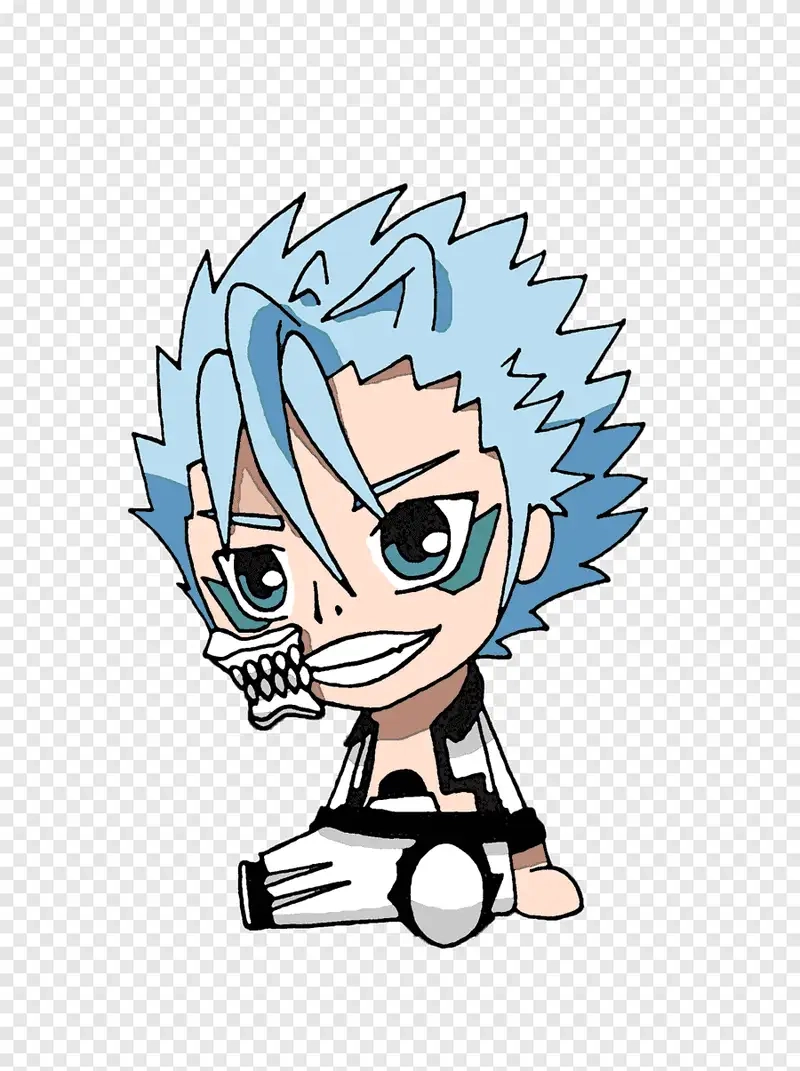 Grimmjow Jaegerjaquez fanart sáng tạo độc đáo