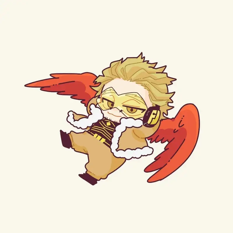 Thêm Sticker chibi Hawks vào bộ sưu tập
