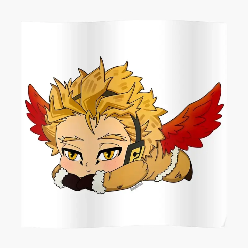 Ngắm Ảnh chibi Hawks siêu dễ thương