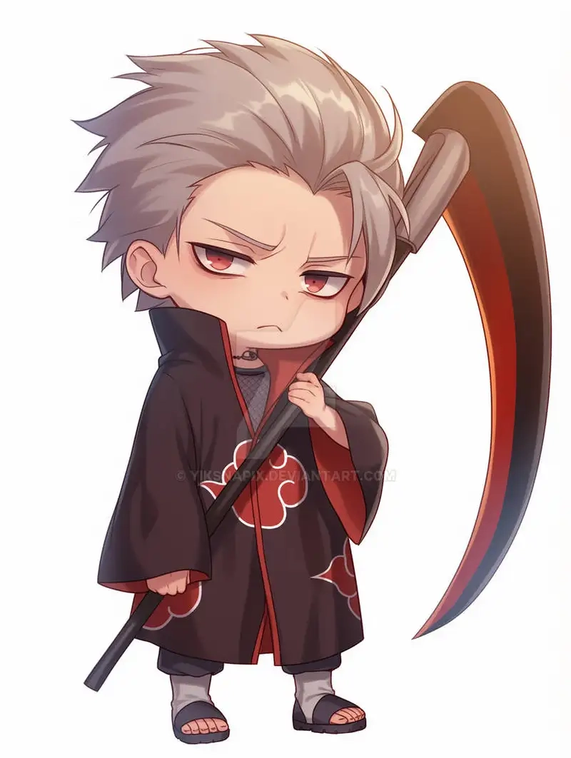 Sưu tập Hidan Naruto chibi cute thú vị