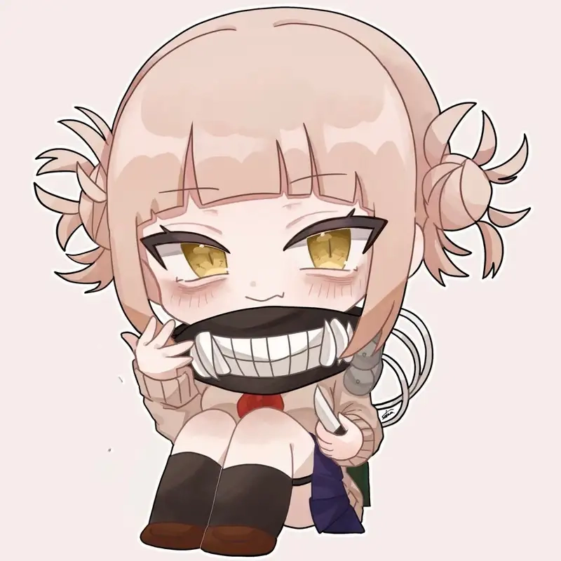 Sưu tập chibi Himiko Toga png chất lượng cao miễn phí
